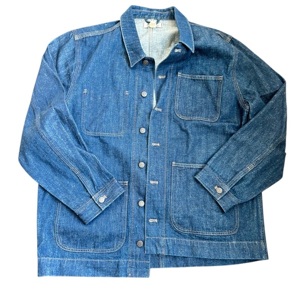 Madewell Jackets & Blazers - Madewell Blue Denim Shirt Jacket Size XL